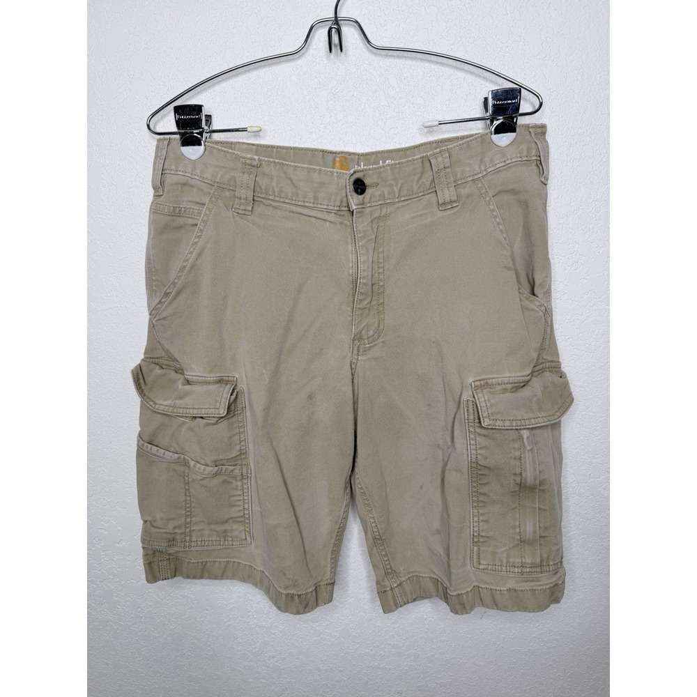 Y2k‎ Carhartt Cargo Shorts Mens 33  Relaxed Fit Heavy Weight Hiking Skater